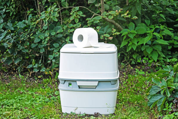 Porta potty rental for outdoor events in August, CA
